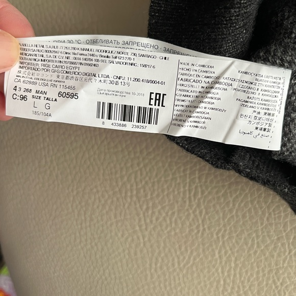 NWT - Mango Men’s Crew Neck Sweater - US Size M / 185/104A - Picture 6 of 6